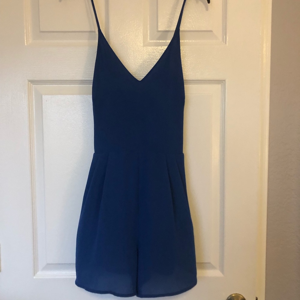 Blue Romper